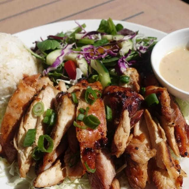 Huli Chicken Plate.
